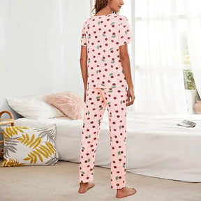 Pijama Feminino Longo - Cereja