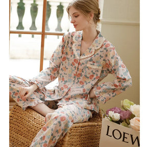 Pijama Americano Feminino Longo - Avelina